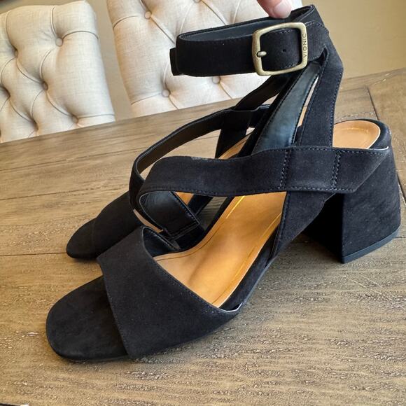 Vionic Samara Block Wedge Sandals Size 6.5 EU 36.5 Party Wedding Event Comfort - Picture 12 of 13